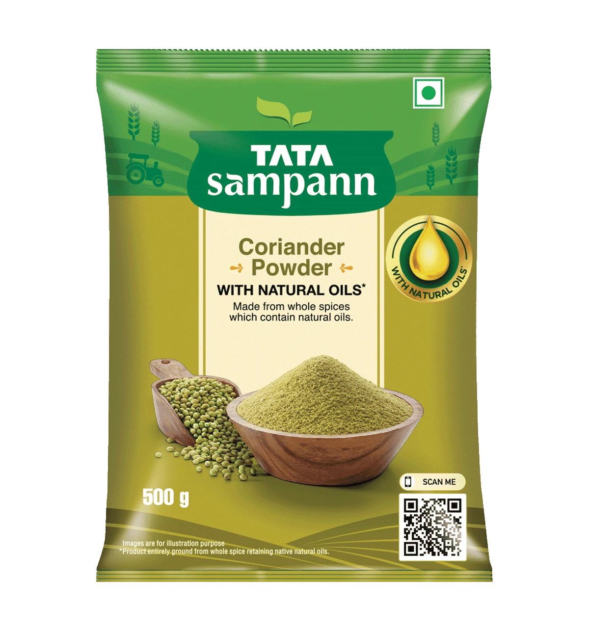 Tata Sampann Coriander Powder/ Dhania  500 G