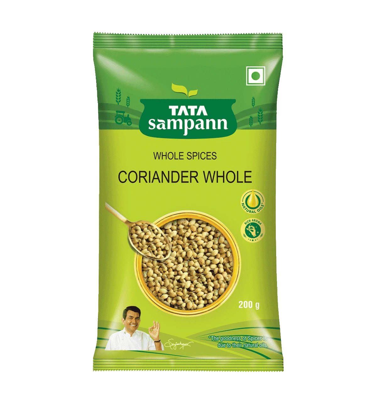 Tata Sampann Whole Spices Coriander  Seed 200 G
