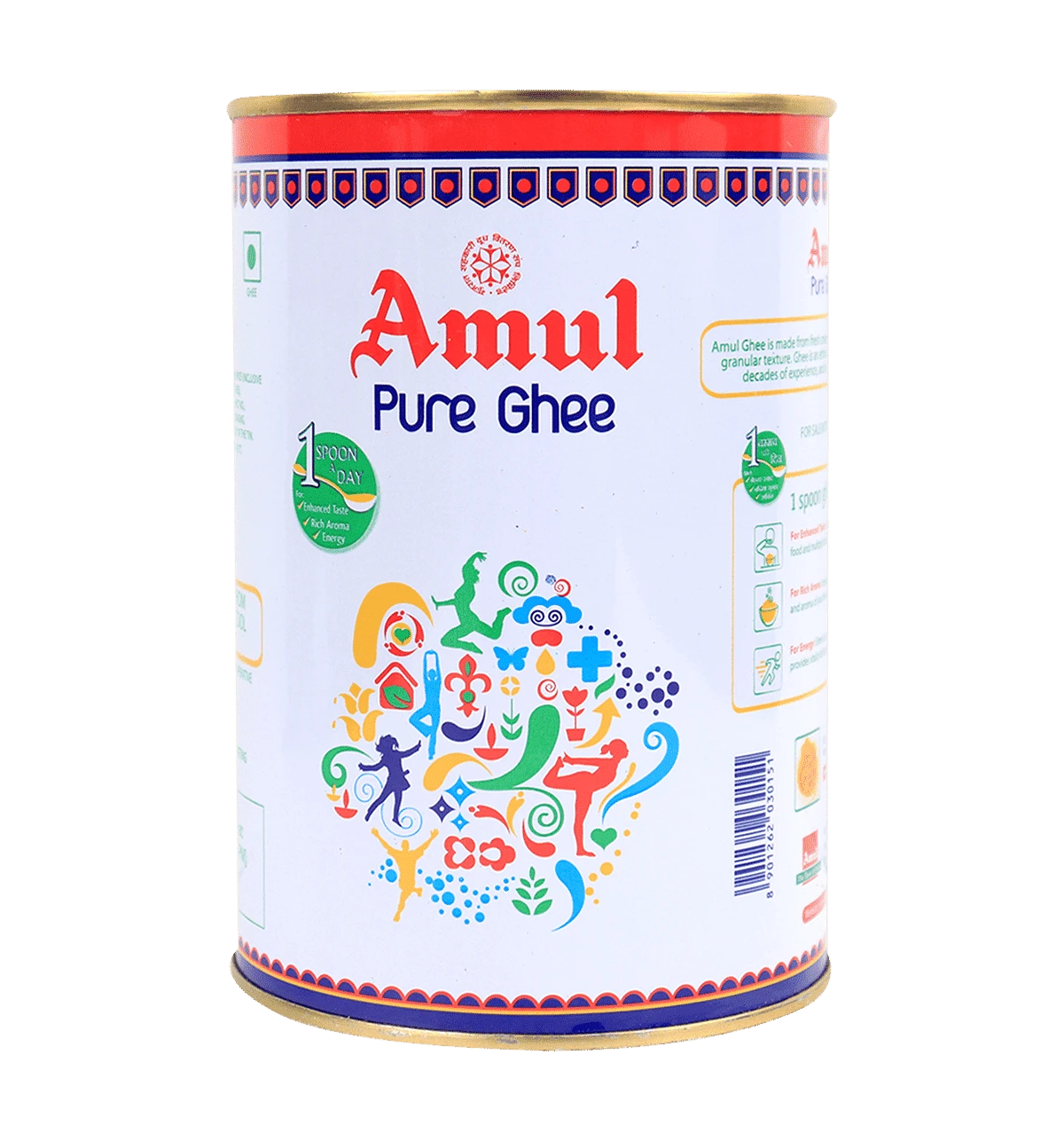 Amul Pure Ghee 1L Tin