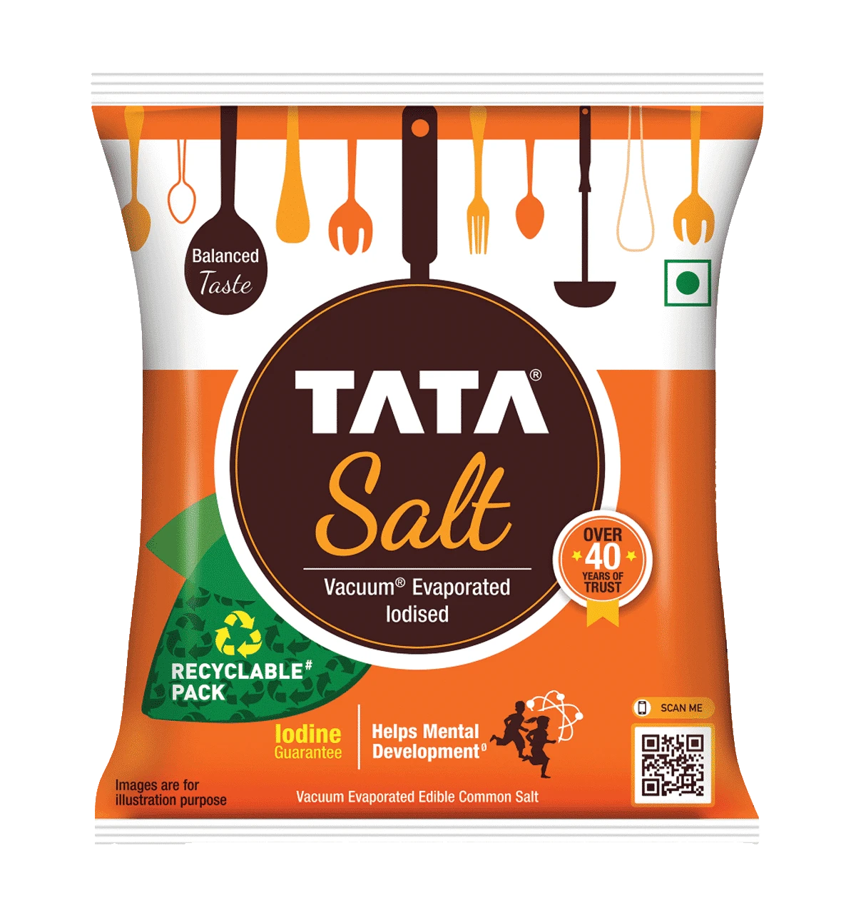 Tata Salt , lodised Namak , Vaccum Evaporated  Salt 1 kg