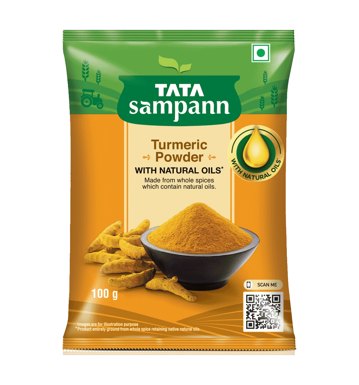 Tata Sampann Turmeric Powder Masala 100G
