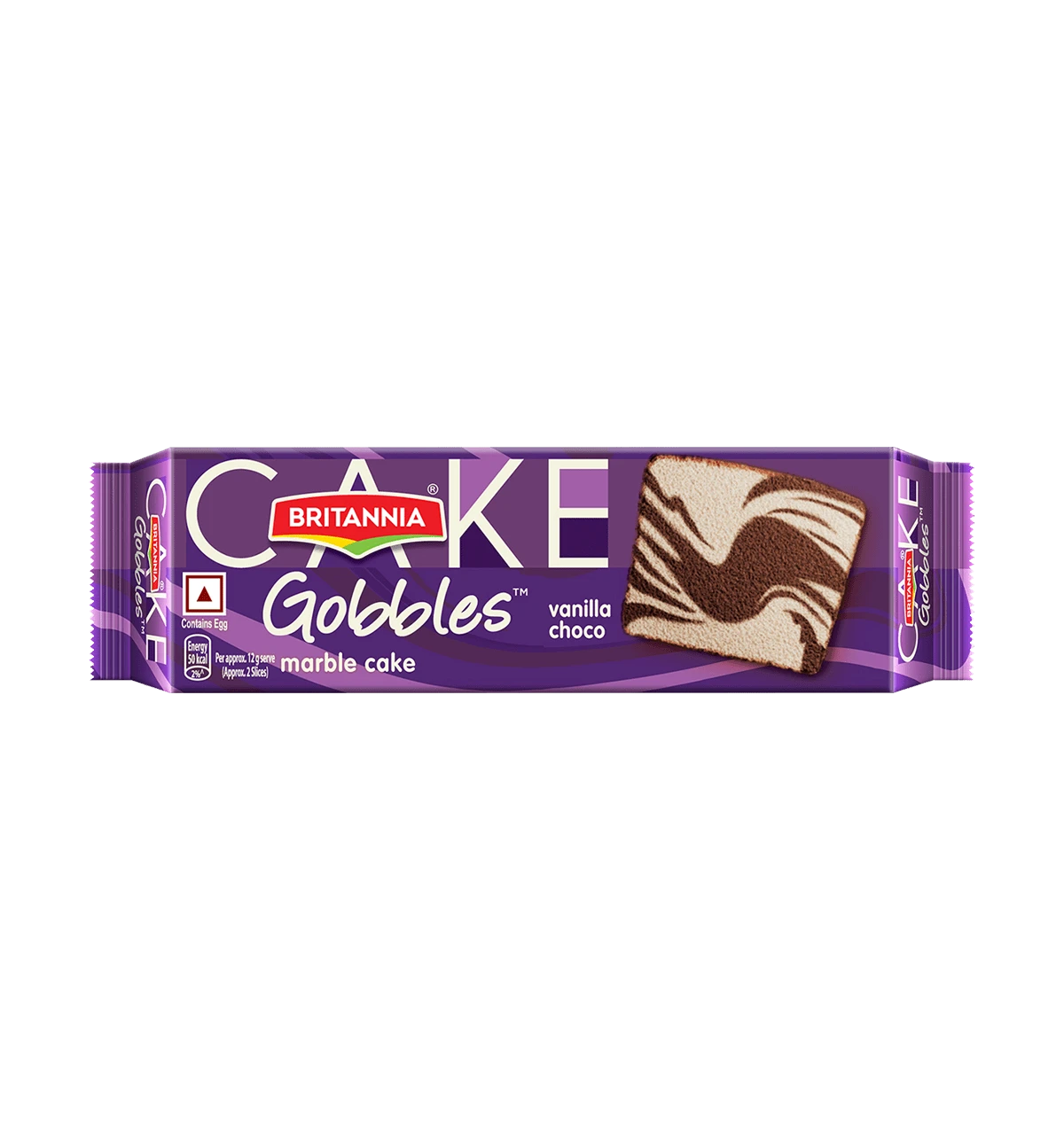 Britannia Gobbles Marble Choco Vanilla 110 G