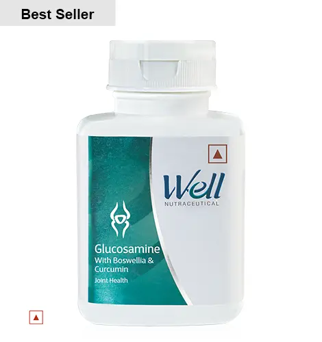 Well Glucosamine With Boswellia & Curcumin