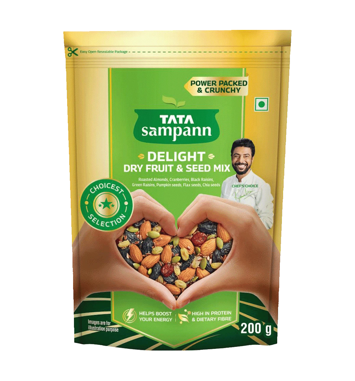 Tata Sampann Delight Dry Fruit & Seed Mix  200 G