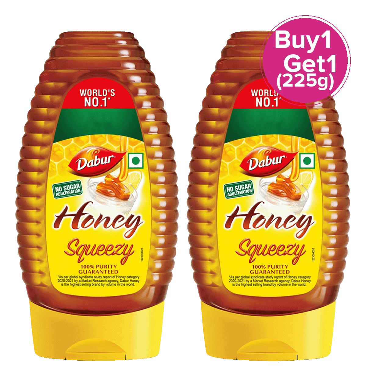 Dabur Squeezy Honey (Buy One Get One Free)