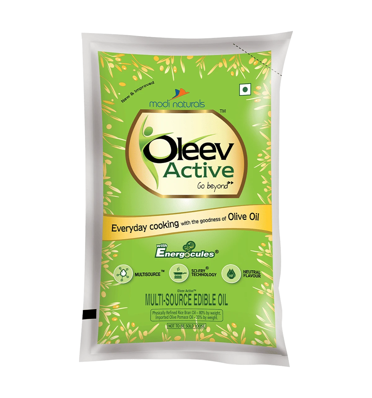 Oleev Active Cooking Olive Oil 1L