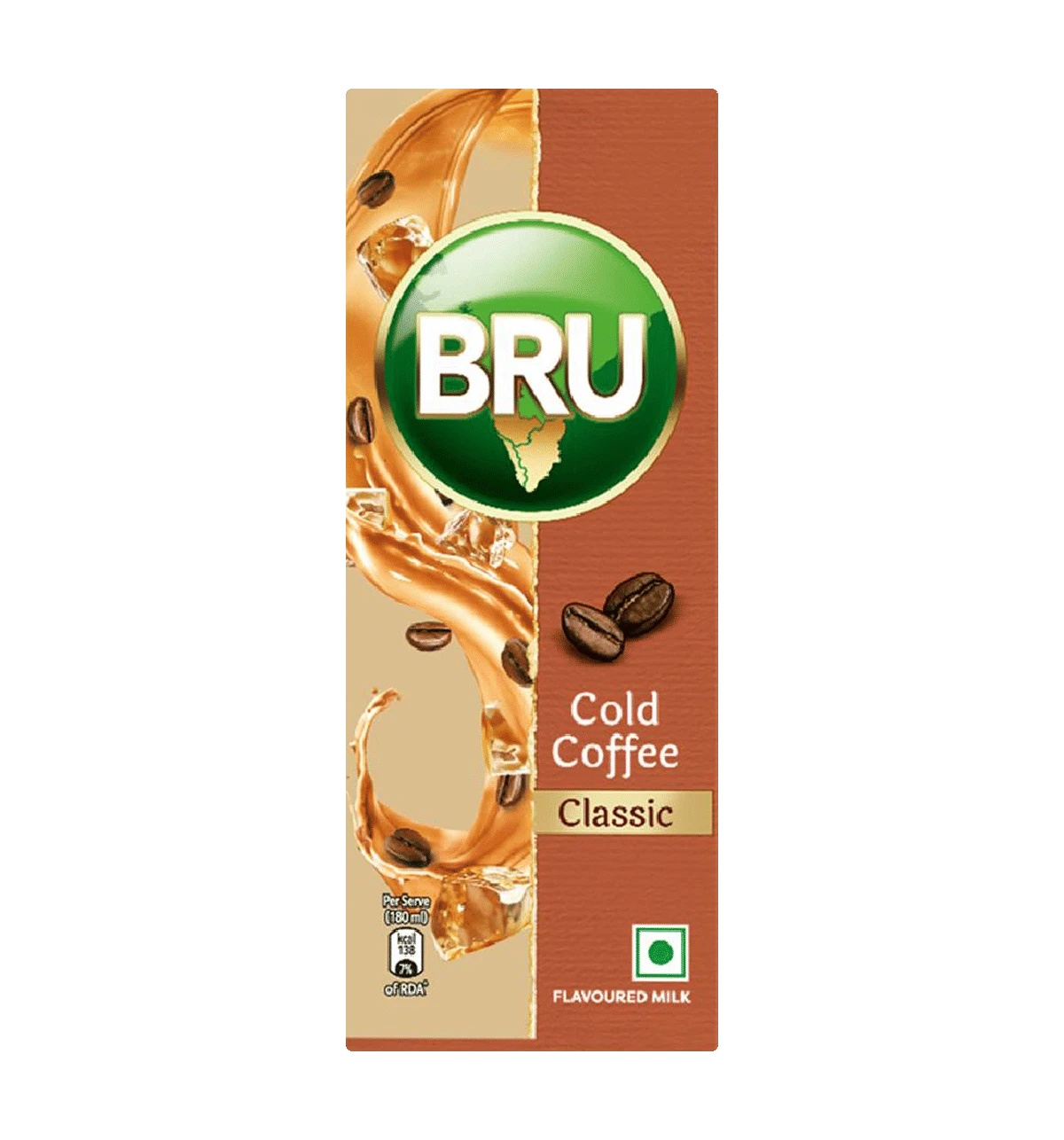 Bru Classic cold Coffee Tetra Pack
