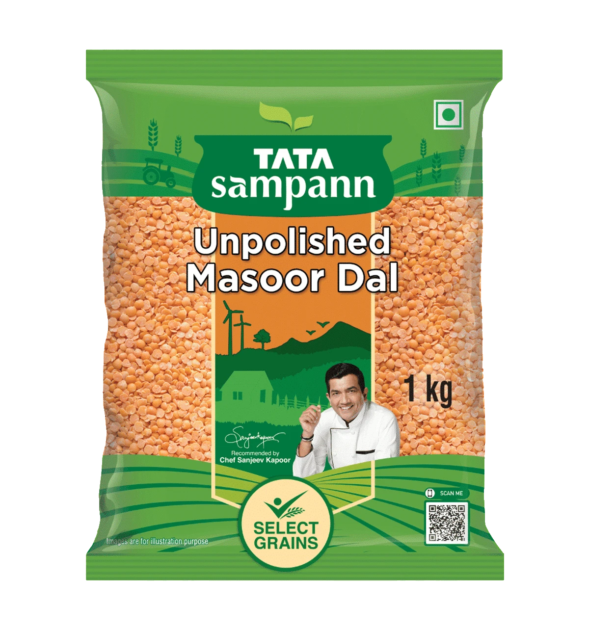 Tata Sampann Unpolished Masoor  Dal