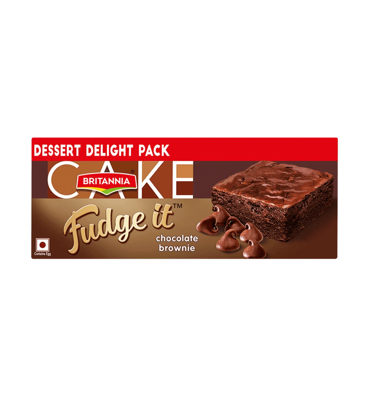 Britannia Fudge It Chocolate Brownie Cake