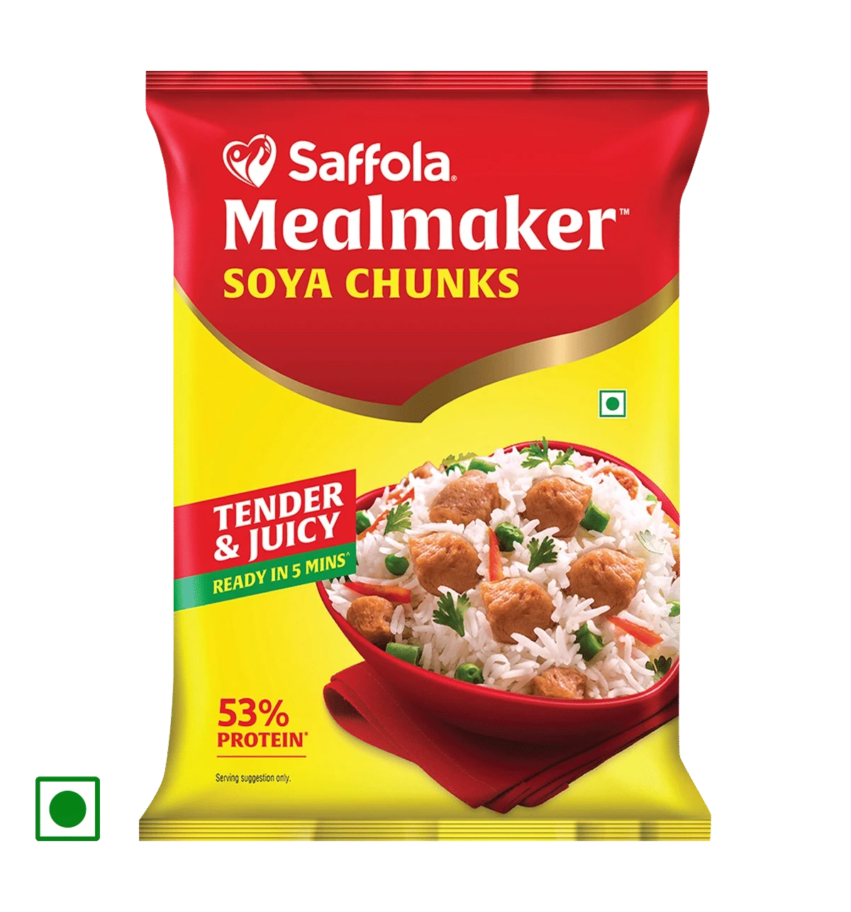 Saffola Mealmaker  Soya Chunks