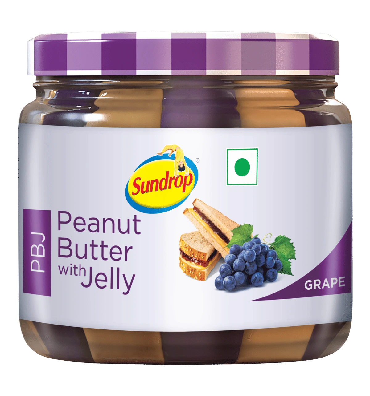 Sundrop Peanut Butter With Jelly  (Grape)