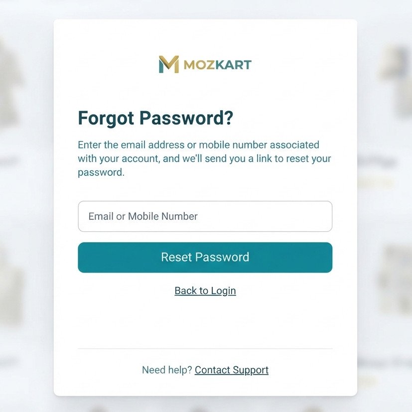 Forgot Password Page Image