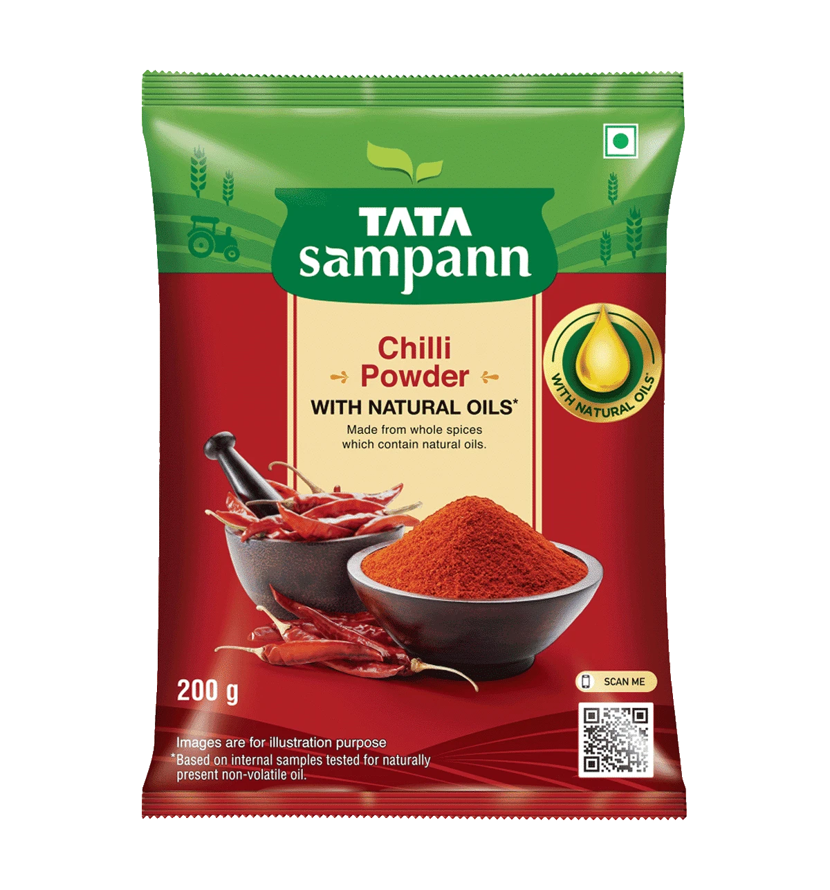 Tata Sampann Chilli Powder Masala Pack 200G